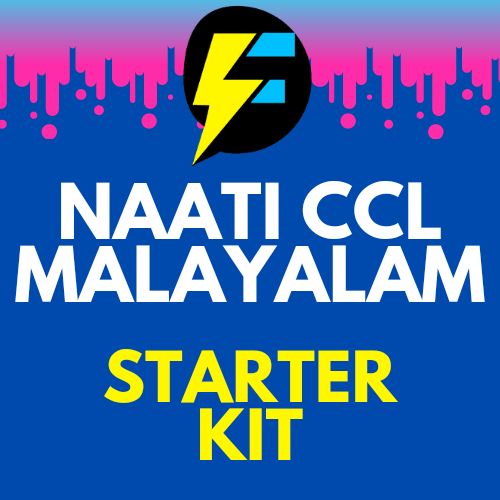 NAATI CCL Malayalam Online Preparation - Starter Kit