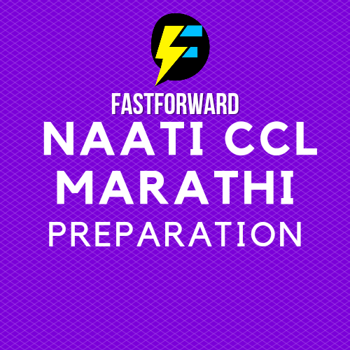 NAATI CCL MARATHI PREPARATION