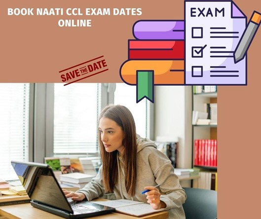 Book NAATI CCL Exam Dates Online